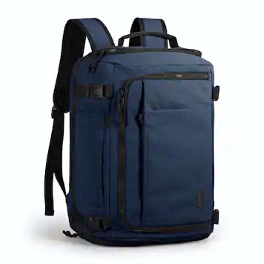 Bagsmart - Blast 28L Travel Backpack Laptop Backpack  - Navy Blue